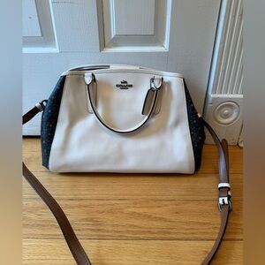 Coach Margot Floral Carryall with crossbody straps